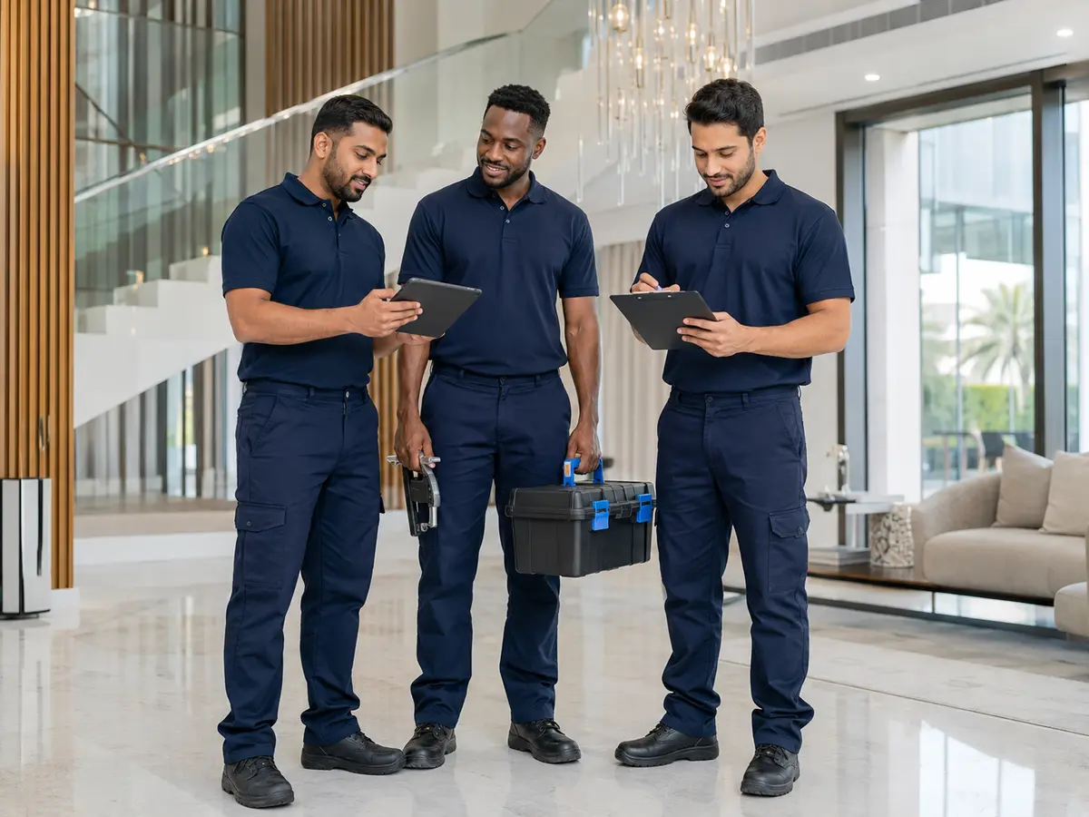 Onesfix property maintenance team providing annual maintenance services