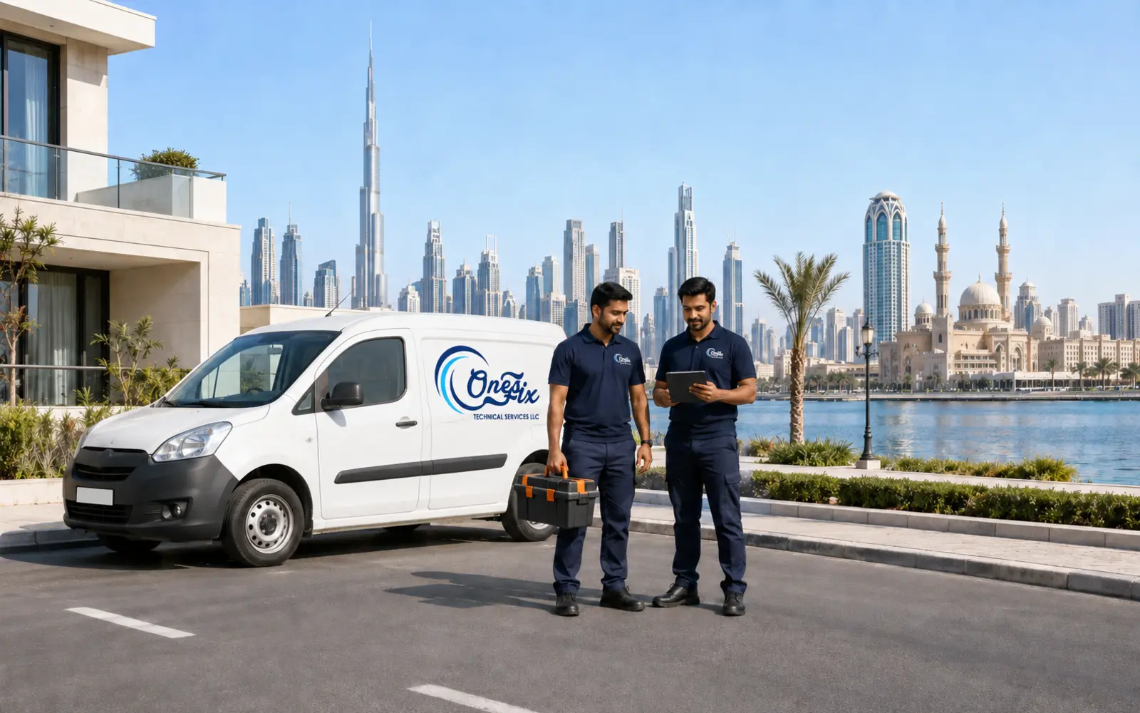 Onesfix technical services coverage across Dubai and Sharjah