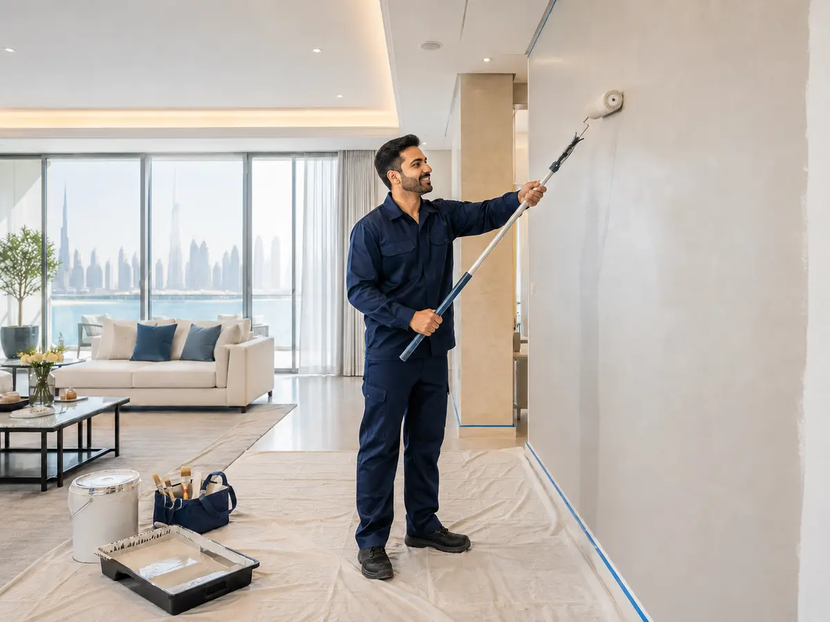 Onesfix painter providing professional interior painting